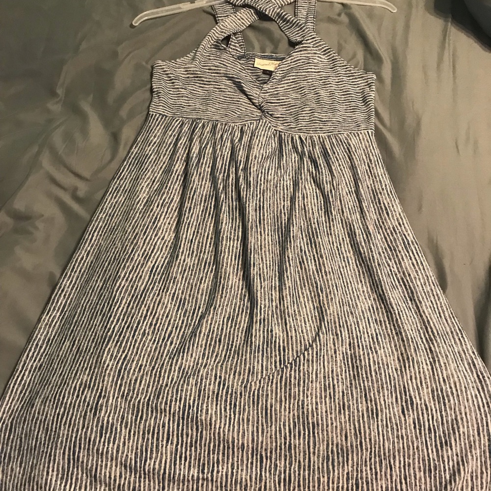 Blue and white Universal Thread dress Size M